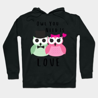 Owl You Need Is Love Hoodie